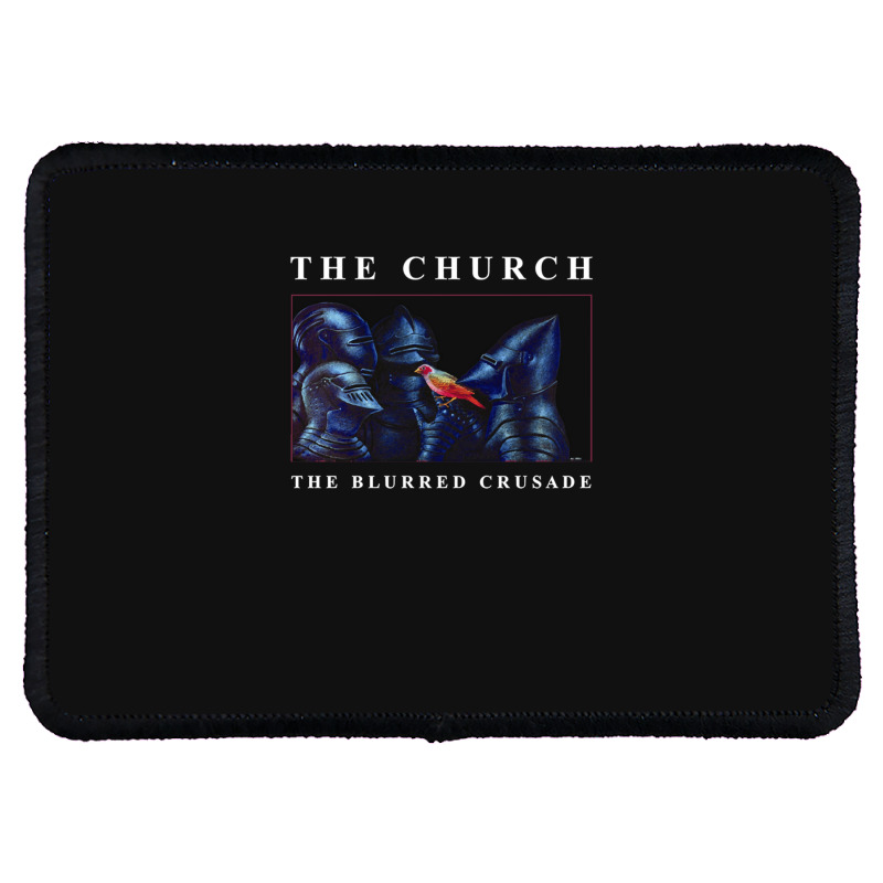 The Church The Blurred Crusade 1 Rectangle Patch | Artistshot