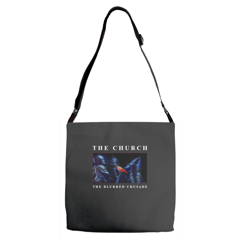 The Church The Blurred Crusade 1 Adjustable Strap Totes | Artistshot