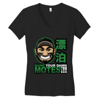 Bank Your Damn Motes Women's V-neck T-shirt | Artistshot