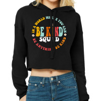 Matching Unity Day Orange Spanish Bilingual Be Kind Squad T Shirt Cropped Hoodie | Artistshot