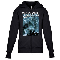 Dungeons & Dragons Tarrasque Youth Zipper Hoodie | Artistshot