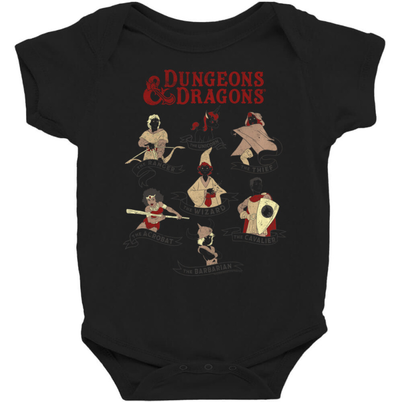 Dungeons & Dragons Textbook Players Baby Bodysuit by hotoancuong | Artistshot