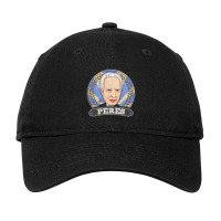 Shimon Peres Israeli President Prime Minister Retro Style Adjustable Cap | Artistshot