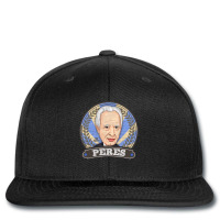 Shimon Peres Israeli President Prime Minister Retro Style Printed Hat | Artistshot