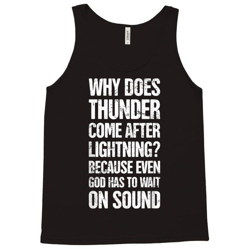 Distressed Theater & Stage Lighting Ld  Lighting Designer T Shirt Tank Top by cm-arts | Artistshot