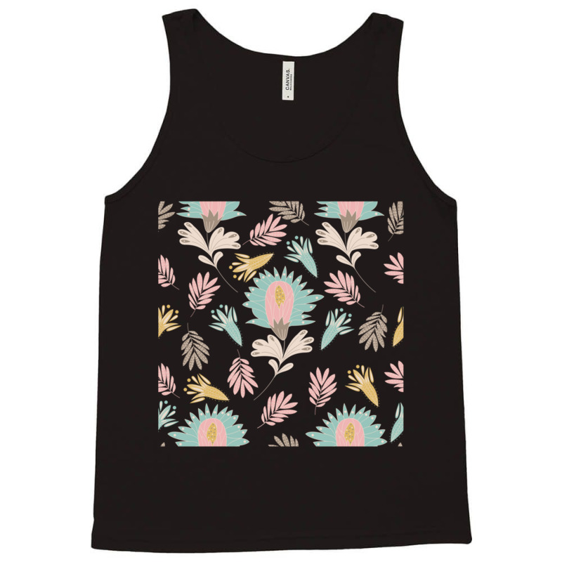 Batik Flower Pattern Tank Top | Artistshot