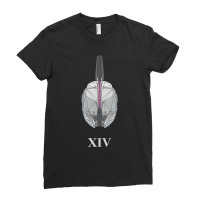 Geometric Helm Of Xiv Ladies Fitted T-shirt | Artistshot