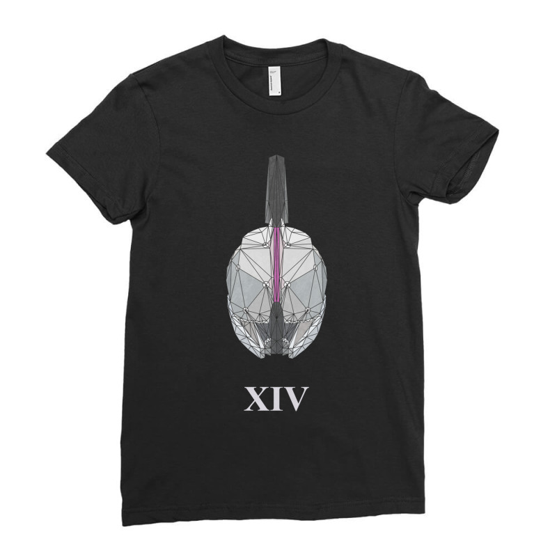 Geometric Helm Of Xiv Ladies Fitted T-Shirt by ERNIEHERNANDEZ | Artistshot