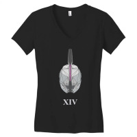 Geometric Helm Of Xiv Women's V-neck T-shirt | Artistshot