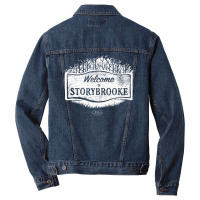 Once Upon A Time Welcome To Storybrooke Long Sleeve T Shirt Men Denim Jacket | Artistshot