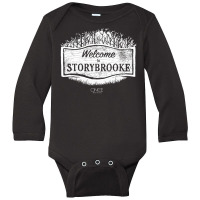 Once Upon A Time Welcome To Storybrooke Long Sleeve T Shirt Long Sleeve Baby Bodysuit | Artistshot