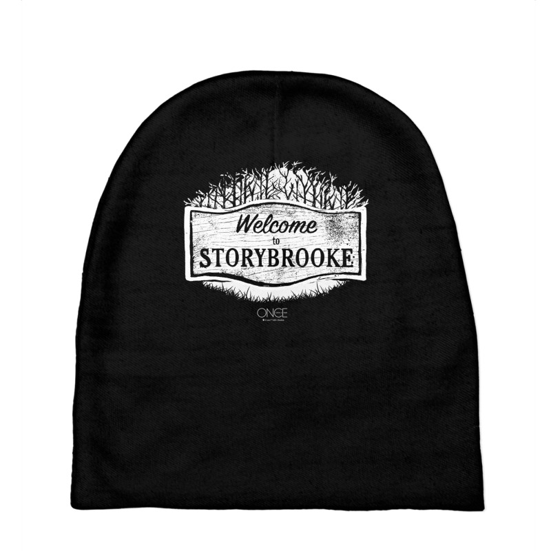 Once Upon A Time Welcome To Storybrooke Long Sleeve T Shirt Baby Beanies by cm-arts | Artistshot