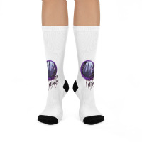 Inkmoth Nexus Get Infected Crew Socks | Artistshot