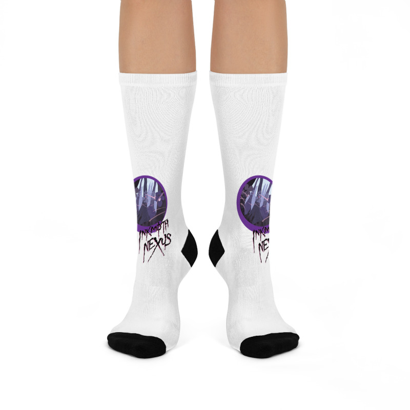 Inkmoth Nexus Get Infected Crew Socks | Artistshot