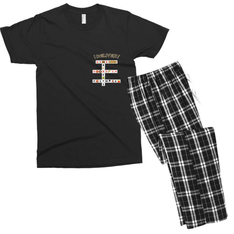 I Deliver Delivery Driver Men's T-shirt Pajama Set by AnabellaRobbins | Artistshot