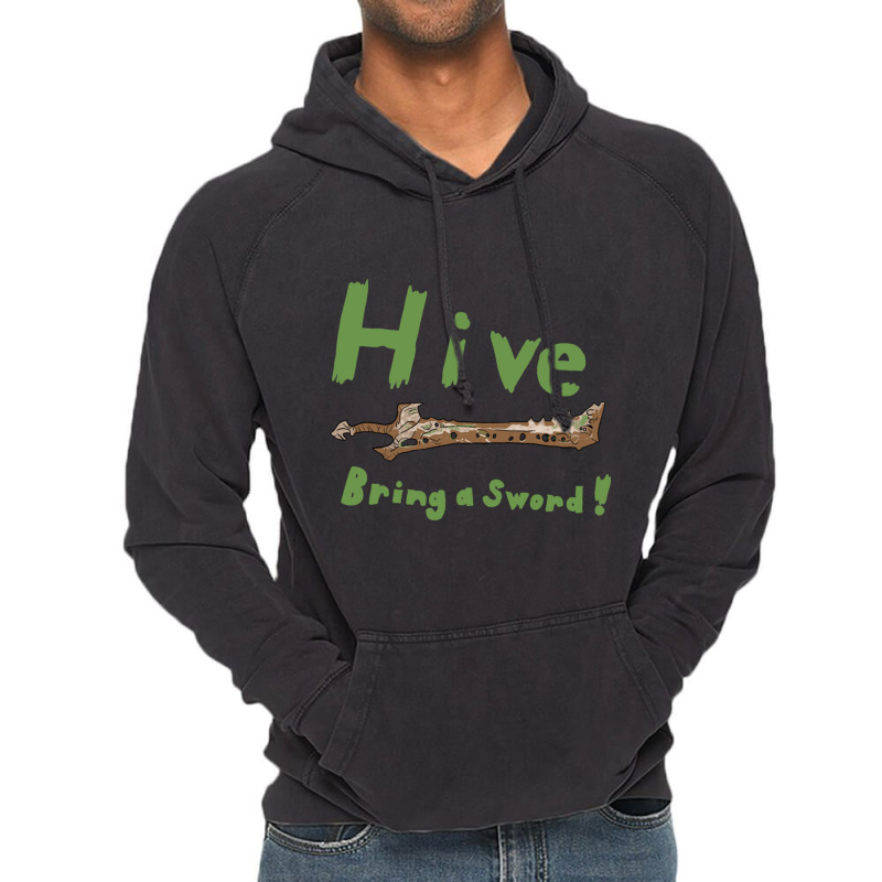 Hive, Bring A Sword Vintage Hoodie by ERNIEHERNANDEZ | Artistshot