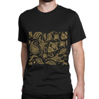 Batik Leaves Pattern Classic T-shirt | Artistshot