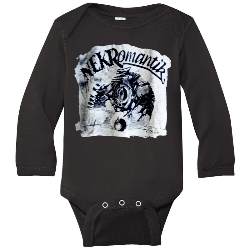 Nekromantik Ultra, Nekromantik Ultra Vintage, Nekromantik Ultra Art, N Long Sleeve Baby Bodysuit by SHJMCNS | Artistshot