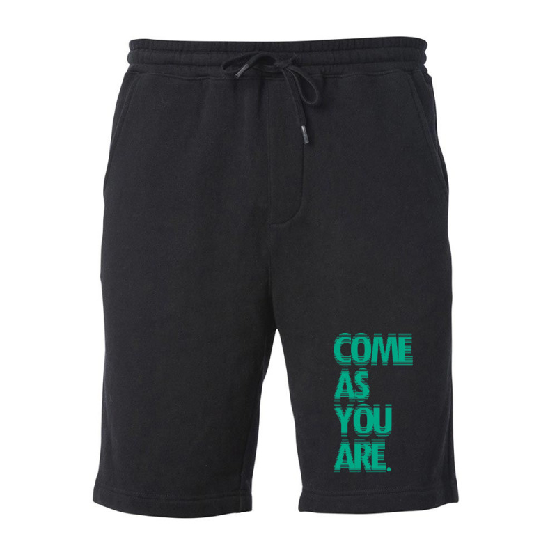 Come As You Are - Blue Fleece Short | Artistshot