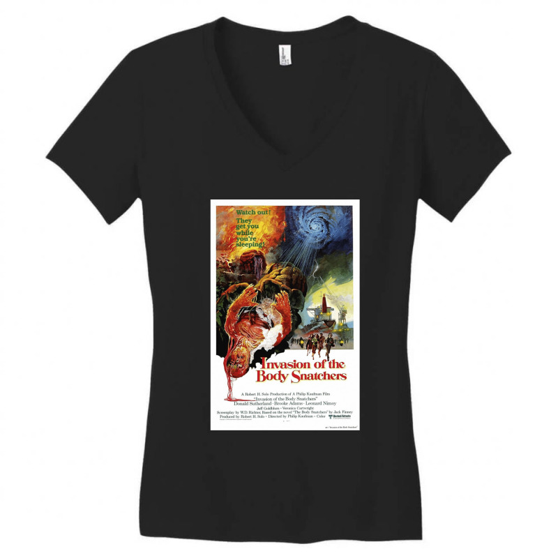 Invasion Of The Body Snatchers Gift Women's V-Neck T-Shirt by AmandaGoodrich | Artistshot