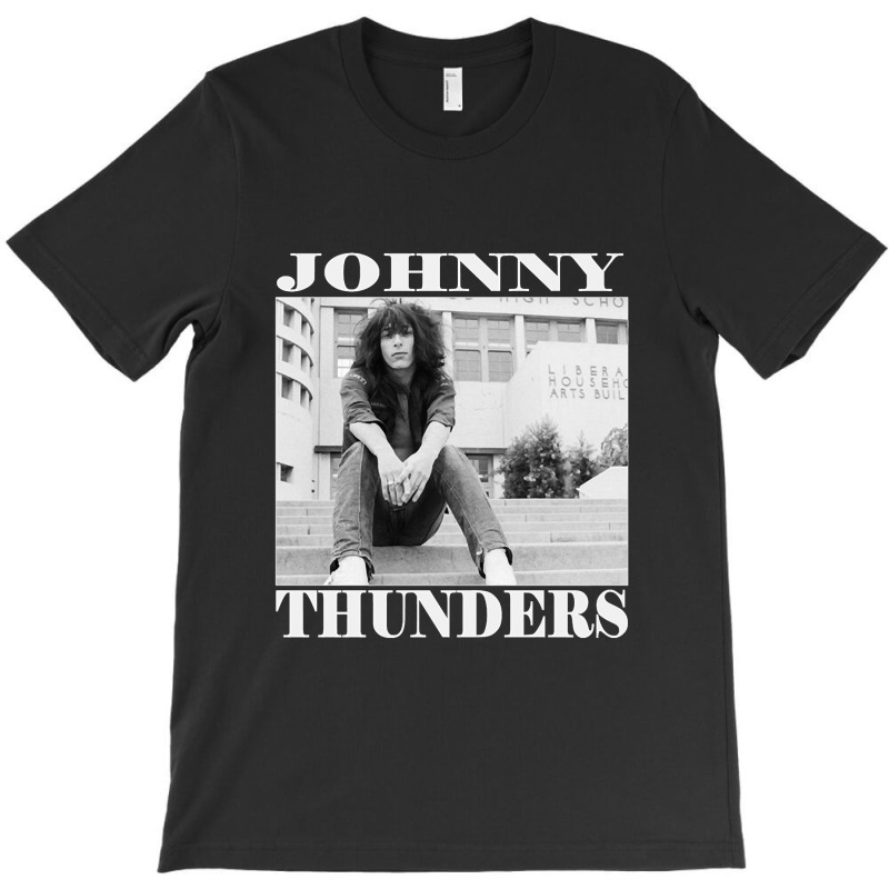 Black Johnny Thunders Classic T-shirt | Artistshot