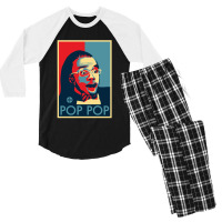 Pop Pop Men's 3/4 Sleeve Pajama Set | Artistshot