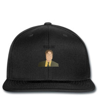 Dwight Identity Theft The Office Quotes Printed Hat | Artistshot