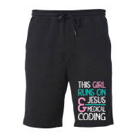 Womens Jesus, Medical Coding Medical Coder Fleece Short | Artistshot