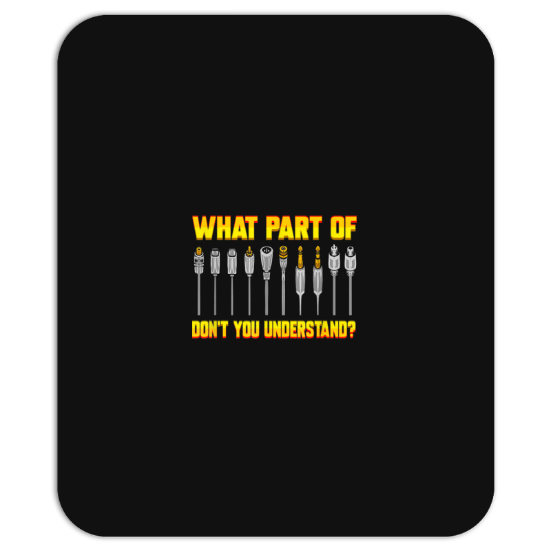 Sound Engineer Dj Audio Guy Music Production Engineering 1 Mousepad | Artistshot