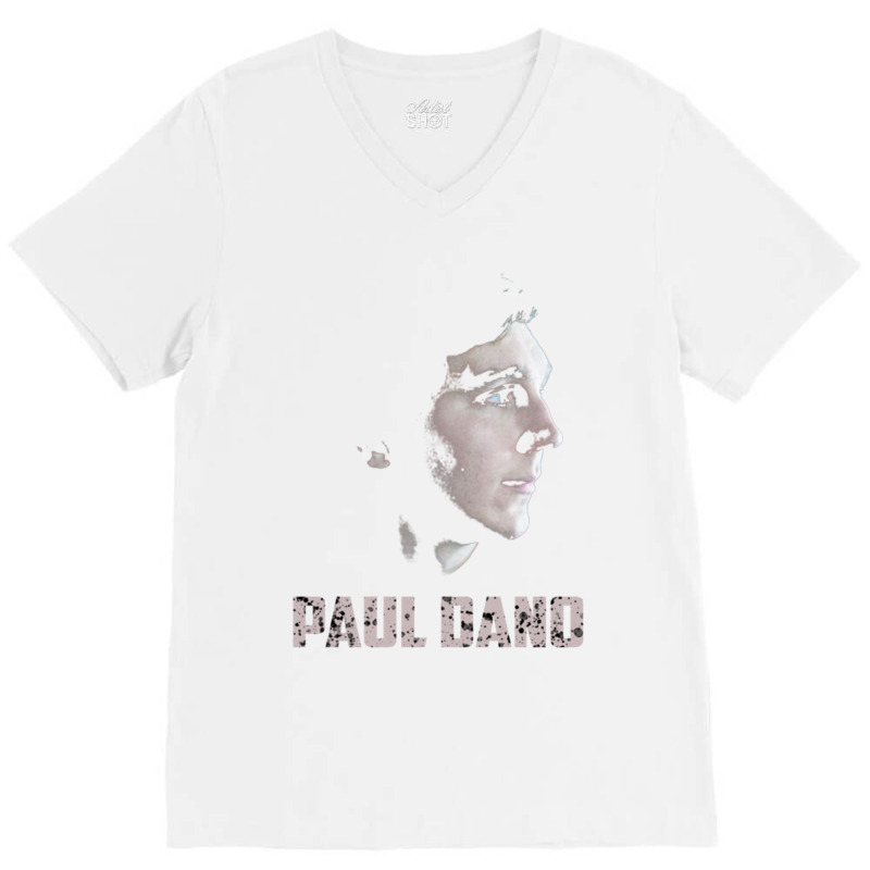 Paul Dano Face V-Neck Tee by cm-arts | Artistshot