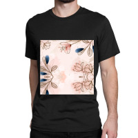 Hand Painted Watercolor Floral Batik Pattern Classic T-shirt | Artistshot