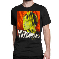 Mens Metropolis 1927 Movie Poster Classic T-shirt | Artistshot