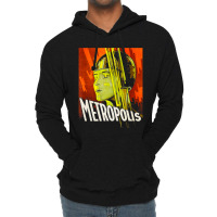 Mens Metropolis 1927 Movie Poster Lightweight Hoodie | Artistshot