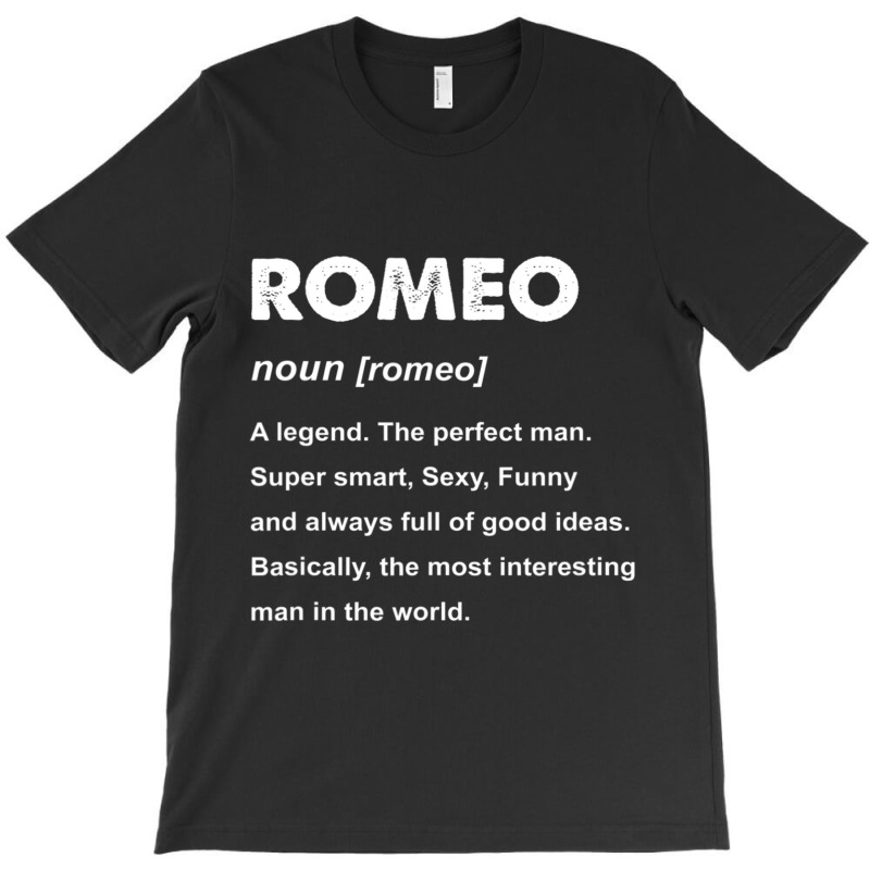 Mens Romeo Name T-shirt | Artistshot