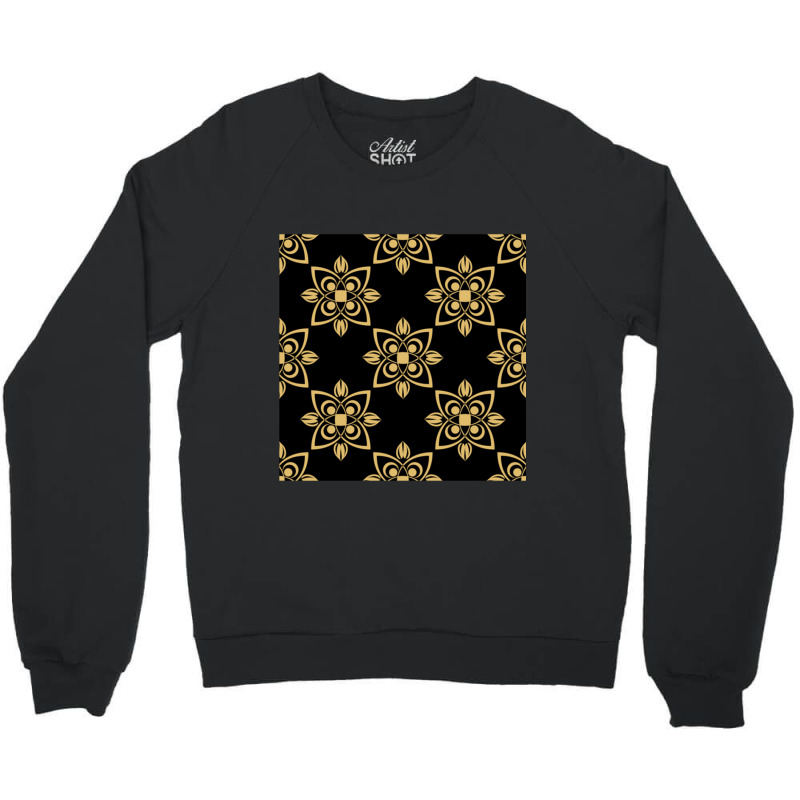 Indonesian Batik Pattern Crewneck Sweatshirt | Artistshot