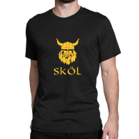 Skol Viking Fan Merchandise Purple Minnesota Adults Kids Classic T-shirt | Artistshot