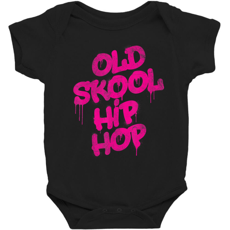 Old Skool Hip Hop Old School 80s 90s Graffiti Baby Bodysuit by kentuckykonpha9 | Artistshot