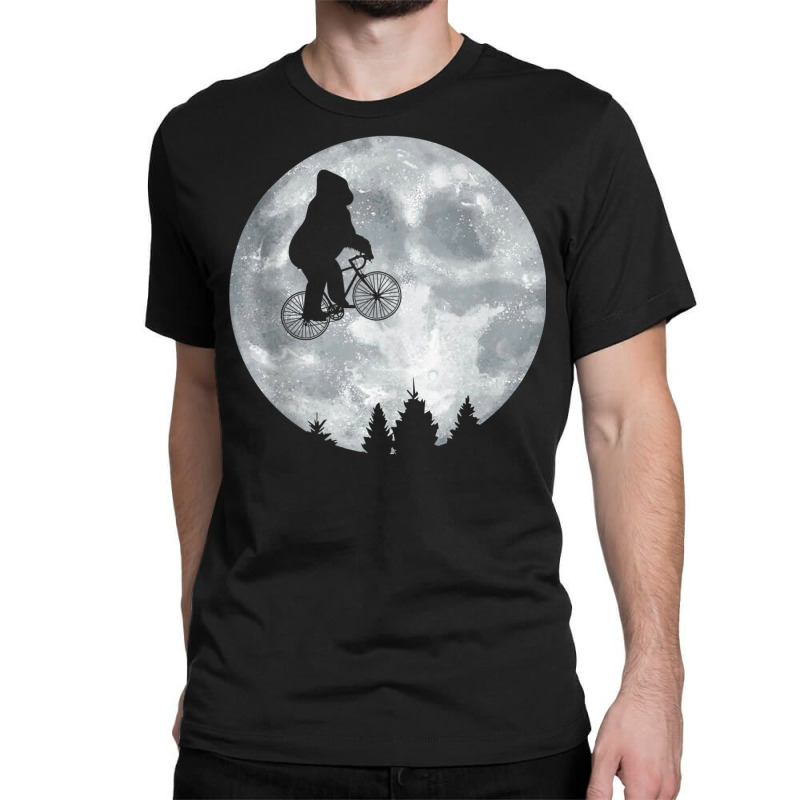 Gorilla Riding Moon Bike Halloween Lunar Cycling Cyclist Tank Top Classic T-shirt | Artistshot