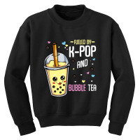 K-pop And Bubble Tea Hallyu Korean Fashion Music Lover Youth Sweatshirt | Artistshot