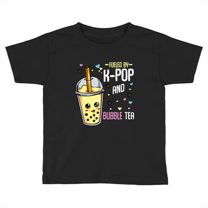 K-pop And Bubble Tea Hallyu Korean Fashion Music Lover Toddler T-shirt | Artistshot