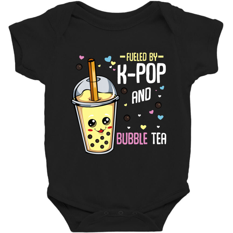 K-pop And Bubble Tea Hallyu Korean Fashion Music Lover Baby Bodysuit | Artistshot