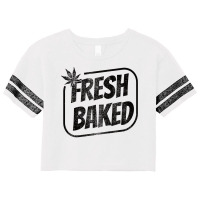 Fresh Baked Legal Weed Cannabis Marijuana Thc Baker T Shirt Copy Scorecard Crop Tee | Artistshot