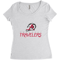 Arkansas Travelers Women's Triblend Scoop T-shirt | Artistshot