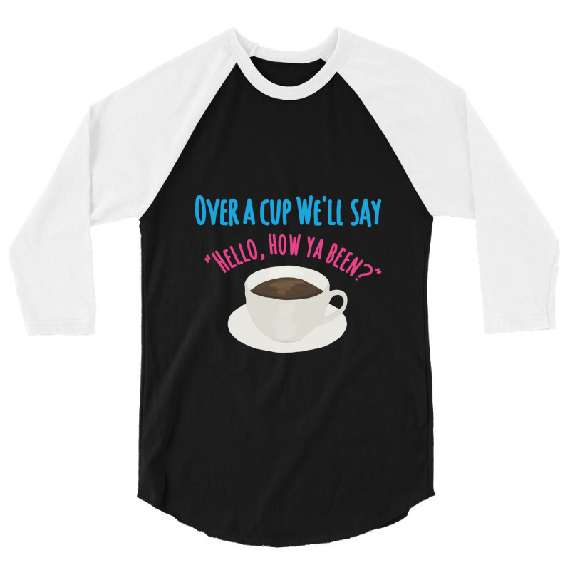 Over A Cup 3/4 Sleeve Shirt by cm-arts | Artistshot