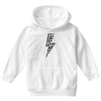 Leopard Lightning Bolt Cheetah Animal Print Sweatshirt Youth Hoodie | Artistshot