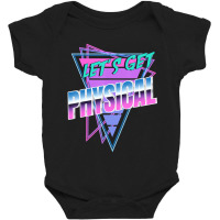 Let's Get Physical Rad 80's Workout Baby Bodysuit | Artistshot