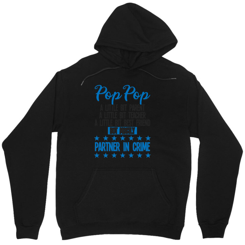 Pop Pop Partner In Crime Unisex Hoodie | Artistshot