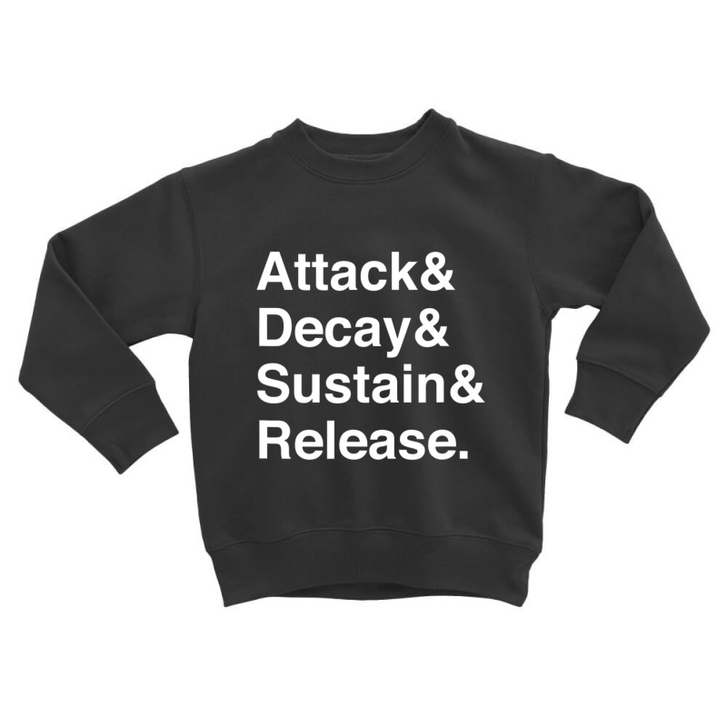 Music Producer Audio Engineer Synth Programmer Retro Vintage Toddler Sweatshirt | Artistshot