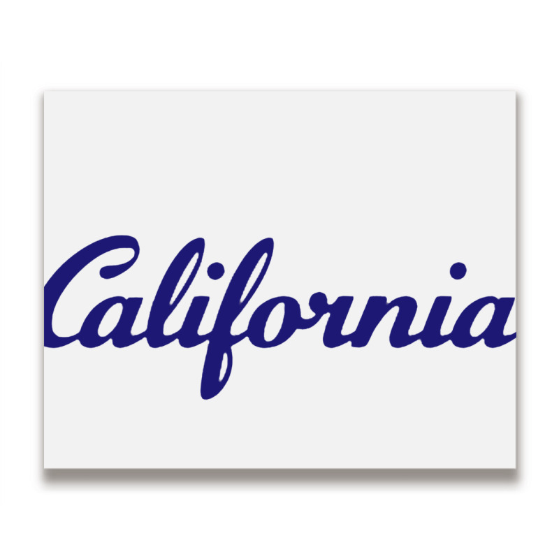 California Metal Print Horizontal | Artistshot