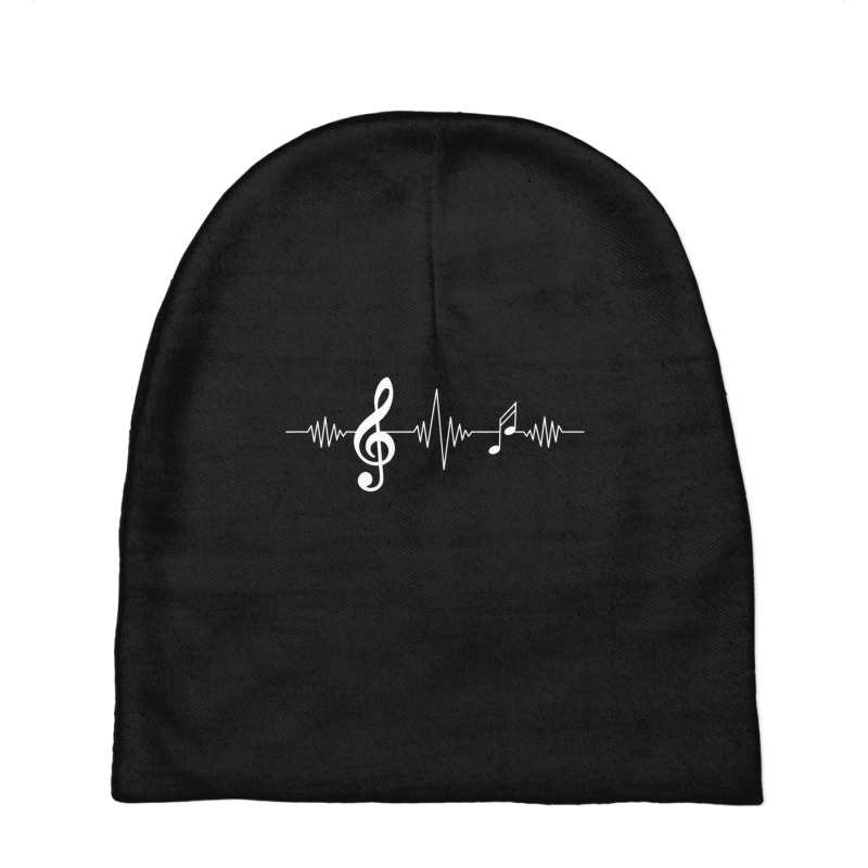 Musician Treble Clef Musical Symbols Music Baby Beanies | Artistshot